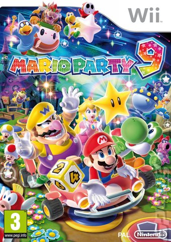Mario Party 9 - Wii Cover & Box Art