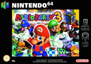 Mario Party 3 - N64 Cover & Box Art