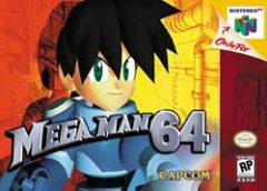 Mega Man 64  - N64 Cover & Box Art