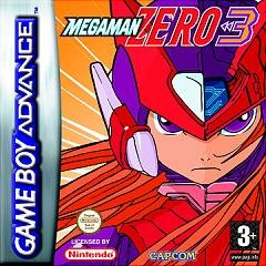 Mega Man Zero 3 - GBA Cover & Box Art