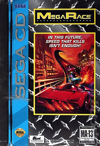 Mega Race - Sega MegaCD Cover & Box Art
