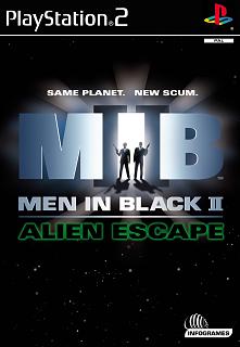Men in Black II: Alien Escape - PS2 Cover & Box Art