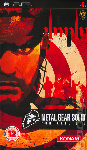 Metal Gear Solid: Portable Ops - PSP Cover & Box Art