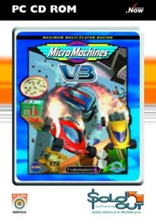 Micro Machines V3 - PC Cover & Box Art