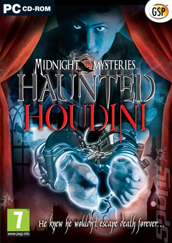 Midnight Mysteries: Haunted Houdini - PC Cover & Box Art