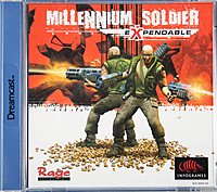 Millennium Soldier: eXpendable - Dreamcast Cover & Box Art