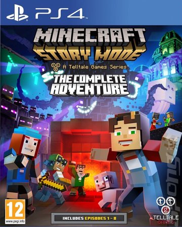 Minecraft Story Mode: The Complete Adventure - PS4 Cover & Box Art