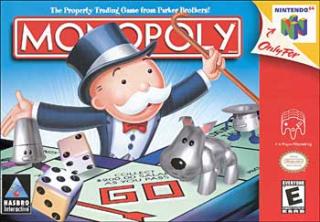 Monopoly - N64 Cover & Box Art