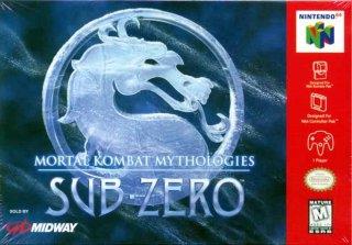 Mortal Kombat Mythologies: Sub Zero - N64 Cover & Box Art