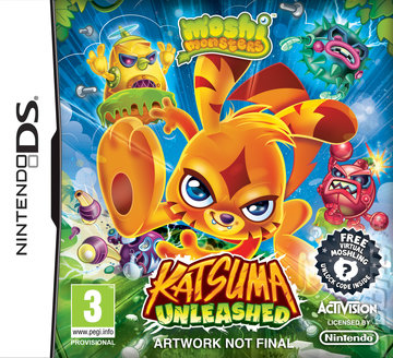 Moshi Monsters: Katsuma Unleashed - DS/DSi Cover & Box Art