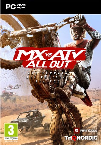 MX vs ATV: All Out - PC Cover & Box Art