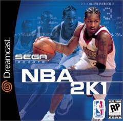 NBA 2K1 - Dreamcast Cover & Box Art