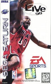 NBA Live 98 - Saturn Cover & Box Art