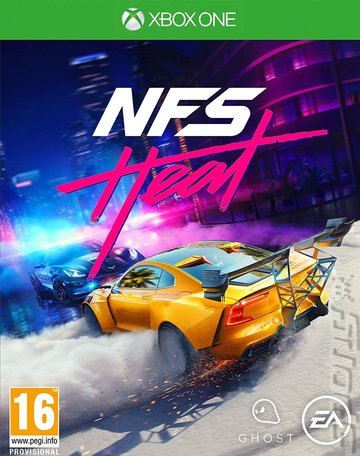 NFS Heat - Xbox One Cover & Box Art