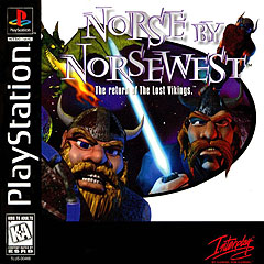Norse by Norsewest: The Return of the Lost Vikings - PlayStation Cover & Box Art
