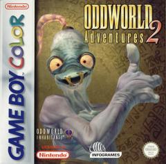 Oddworld Adventures 2 - Game Boy Color Cover & Box Art