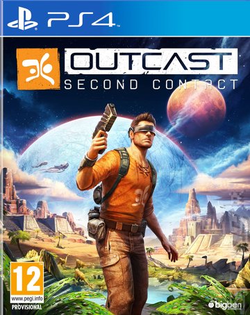 Outcast: Second Contact - PS4 Cover & Box Art