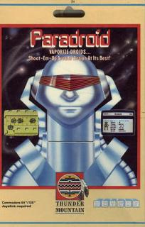 Paradroid - C64 Cover & Box Art