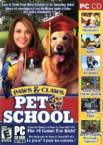 Paws & Claws: Pet School - PC Cover & Box Art