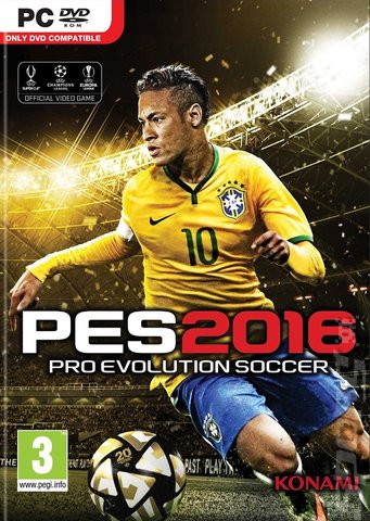 PES 2016: Pro Evolution Soccer - PC Cover & Box Art