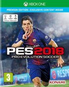 PES 2018: Premium Edition - Xbox One Cover & Box Art
