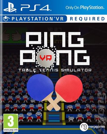 Ping Pong VR: Table Tennis Simulator - PS4 Cover & Box Art