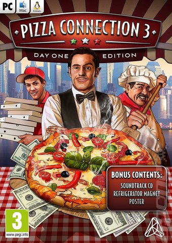 Pizza Connection 3 - PC Cover & Box Art