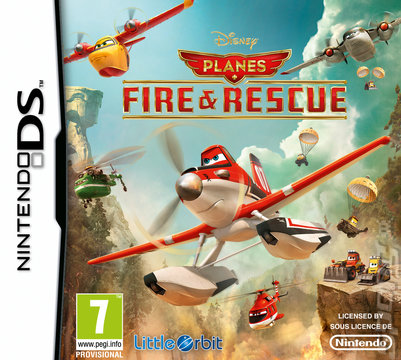 Disney: Planes: Fire & Rescue - DS/DSi Cover & Box Art