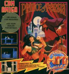 Prince of Persia - Amiga Cover & Box Art