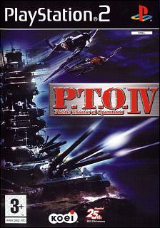 PTO IV: Pacific Theatre of Operations - PS2 Cover & Box Art