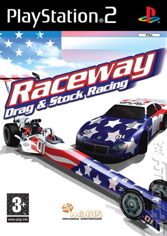 Raceway: Drag & Stock Racing - PS2 Cover & Box Art