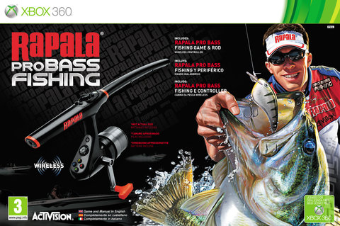 Rapala Pro Bass Fishing - Xbox 360 Cover & Box Art