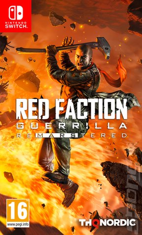 Red Faction: Guerrilla - Switch Cover & Box Art