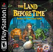 Return To The Great Valley: The Land Before Time - PlayStation Cover & Box Art