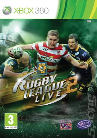 Rugby League Live 2 - Xbox 360 Cover & Box Art