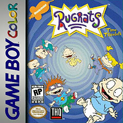 Rugrats: Time Travellers - Game Boy Color Cover & Box Art