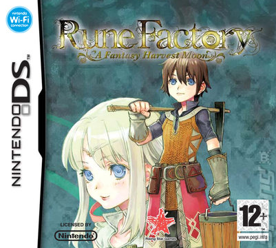 Rune Factory: A Harvest Moon Fantasy - DS/DSi Cover & Box Art