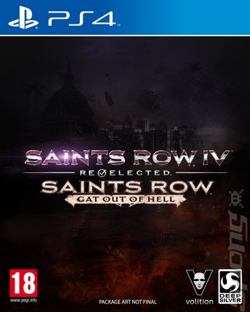 Saints Row IV - PS4 Cover & Box Art