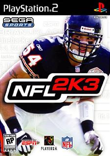 NFL 2K3 - PS2 Cover & Box Art