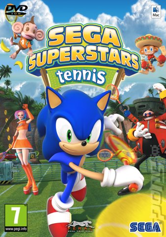 SEGA Superstars Tennis - Mac Cover & Box Art