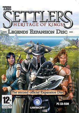Settlers: Heritage of Kings - Legends Expansion Pack - PC Cover & Box Art