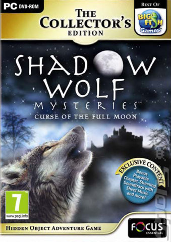 Shadow Wolf Mysteries: Curse of the Full Moon Collector�s Edition - PC Cover & Box Art