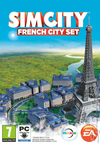 SimCity: French City Set - PC Cover & Box Art