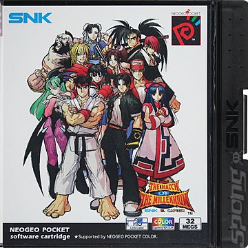 The Match of the Millenium - Neo Geo Pocket Colour Cover & Box Art