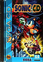 Sonic CD - Sega MegaCD Cover & Box Art