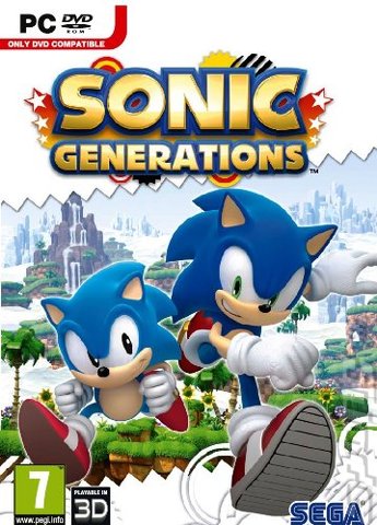 Sonic Generations - PC Cover & Box Art