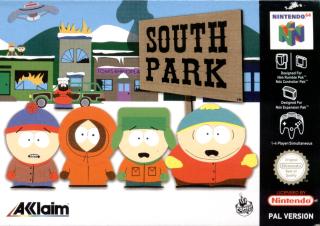 South Park - N64 Cover & Box Art