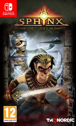 Sphinx and the Cursed Mummy - Switch Cover & Box Art
