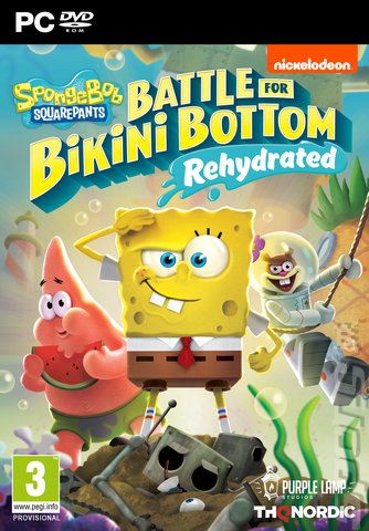 SpongeBob SquarePants: Battle for Bikini Bottom: Rehydrated - PC Cover & Box Art