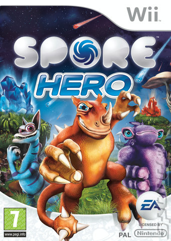 Spore Hero - Wii Cover & Box Art